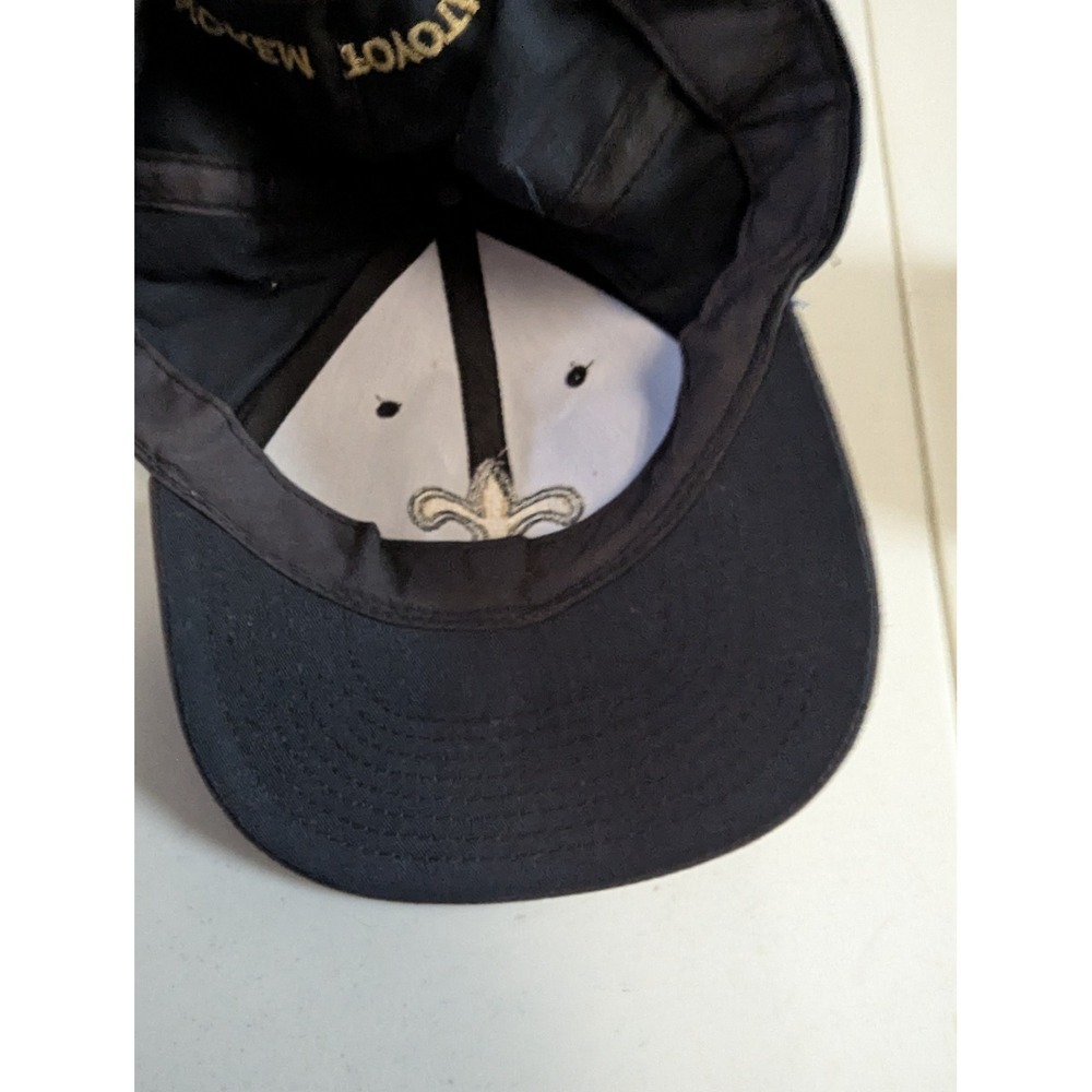 New Orleans Saints Hat Yokem Toyota Promo Sun Faded Distressed Fleur De Lis Cap - Picture 5 of 9